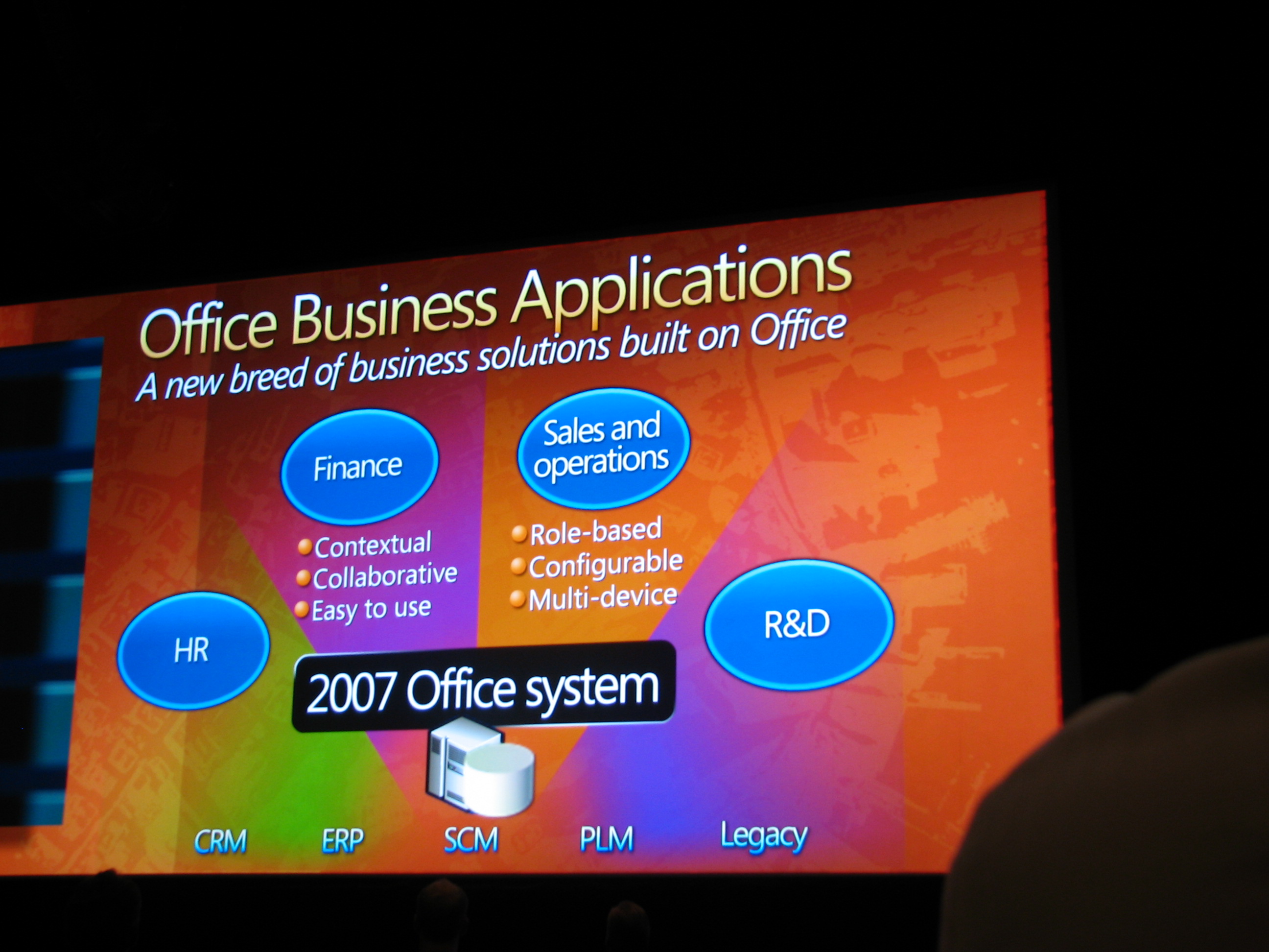 PLM on an Microsoft slide!